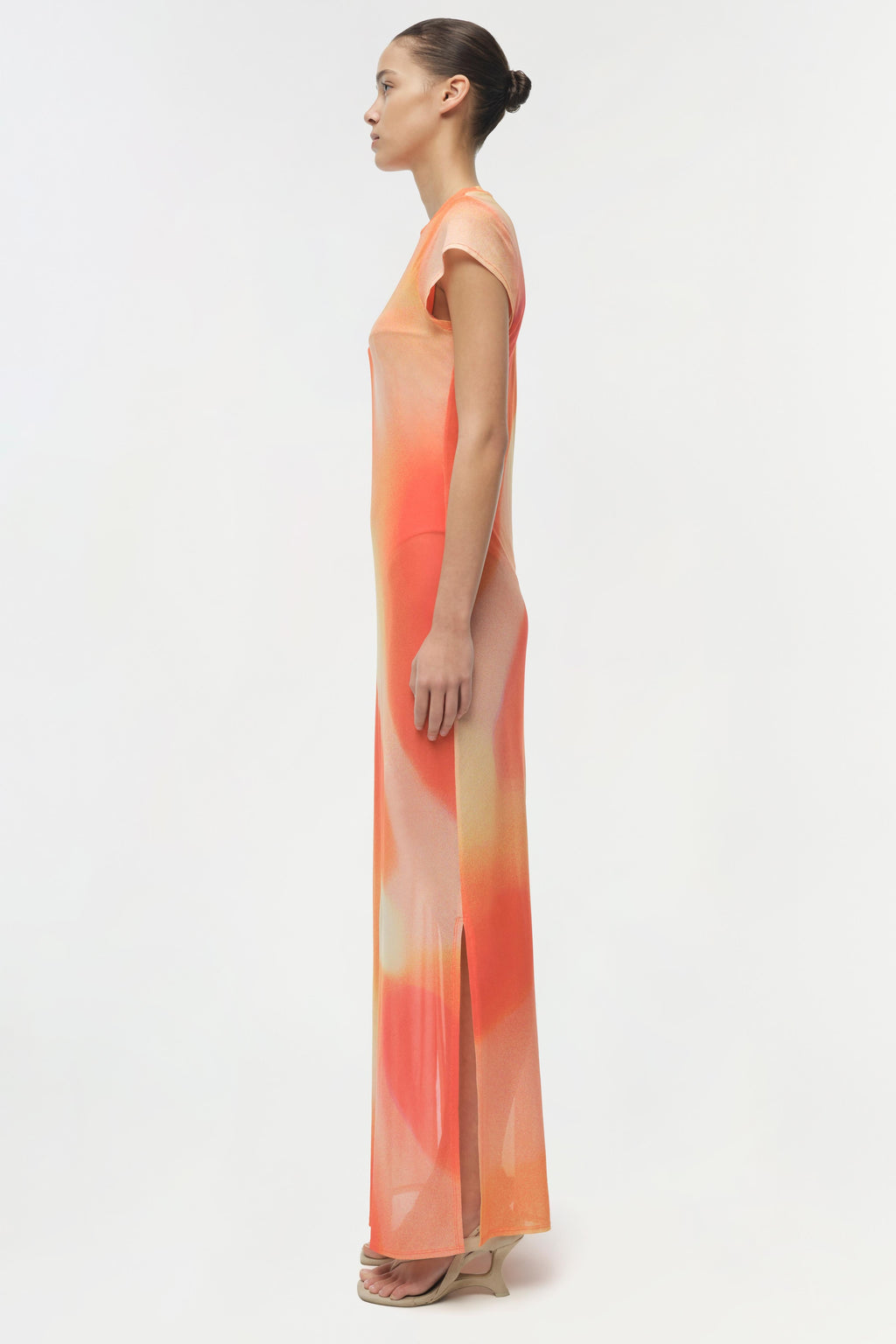 Fia Mesh Midi Dress