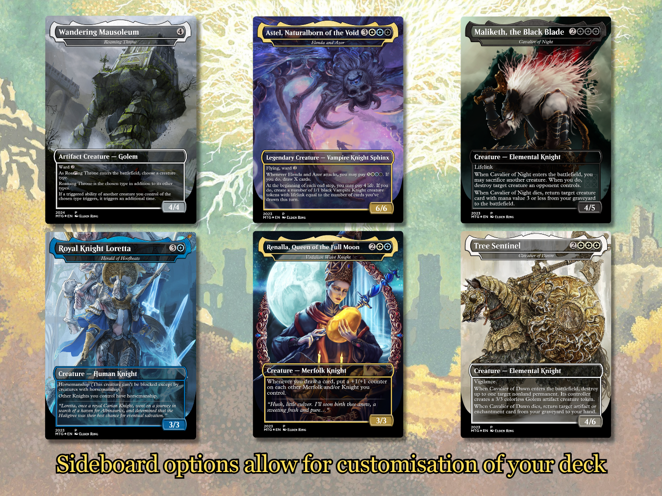 Elden Ring MTG Proxy Commander Deck