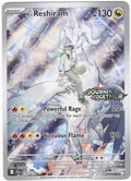 Pokemon - N’s Reshiram 167/159 Stamped Promo - Journey Together – Box Topper – Illustration Card - Foil