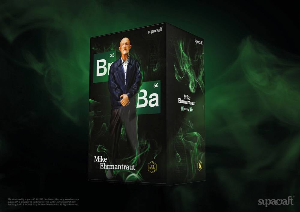 SUPACRAFT - Breaking Bad Mike Ehrmantraut Statue 1:4