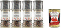 Ubena, Mixed Pepper Berries, Ideal for Seasoning Soups and Roasts, Fruit and Desserts, 4 x 42 g Grinding Cap Format, Italian Gourmet Polpa 400 g