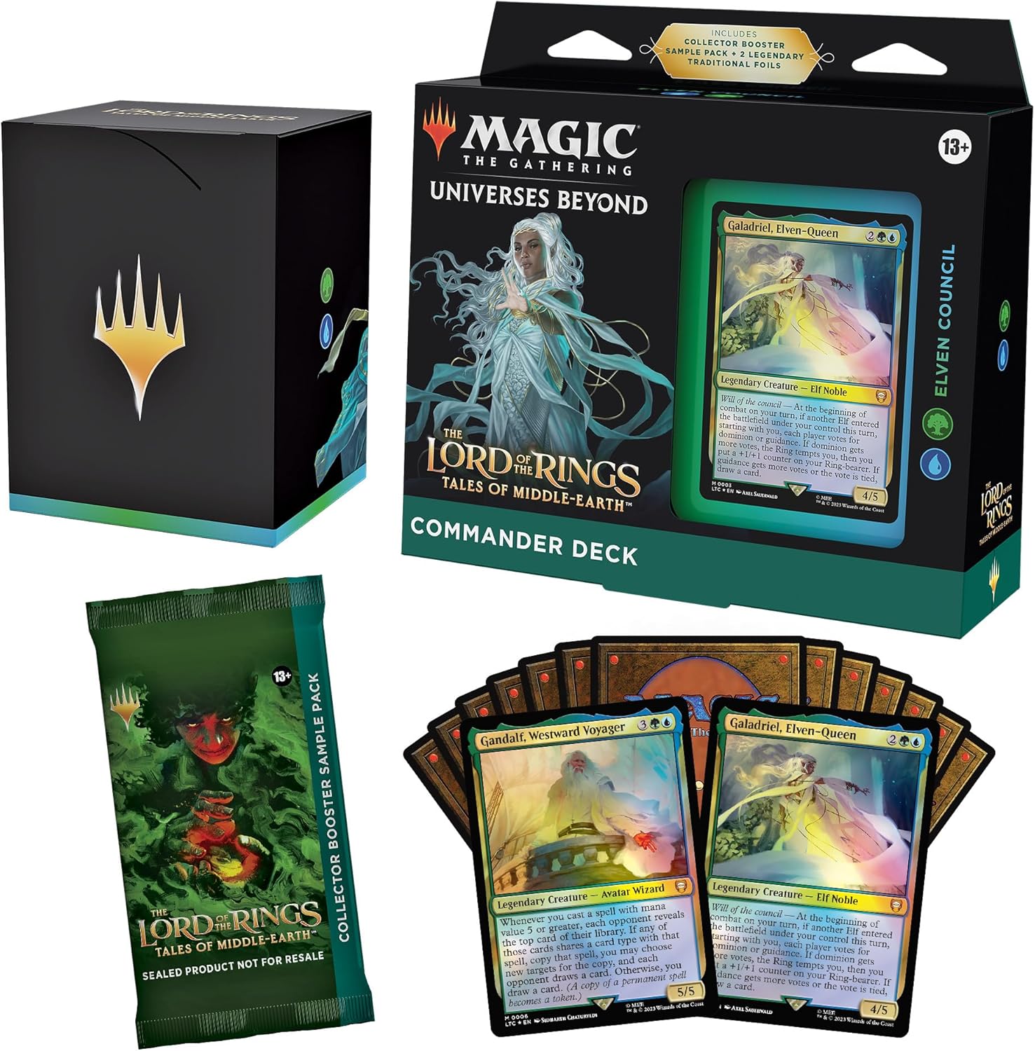 Magic The Gathering The Lord of The Rings: Tales of Middle-Earth Commander Deck - Elven Council