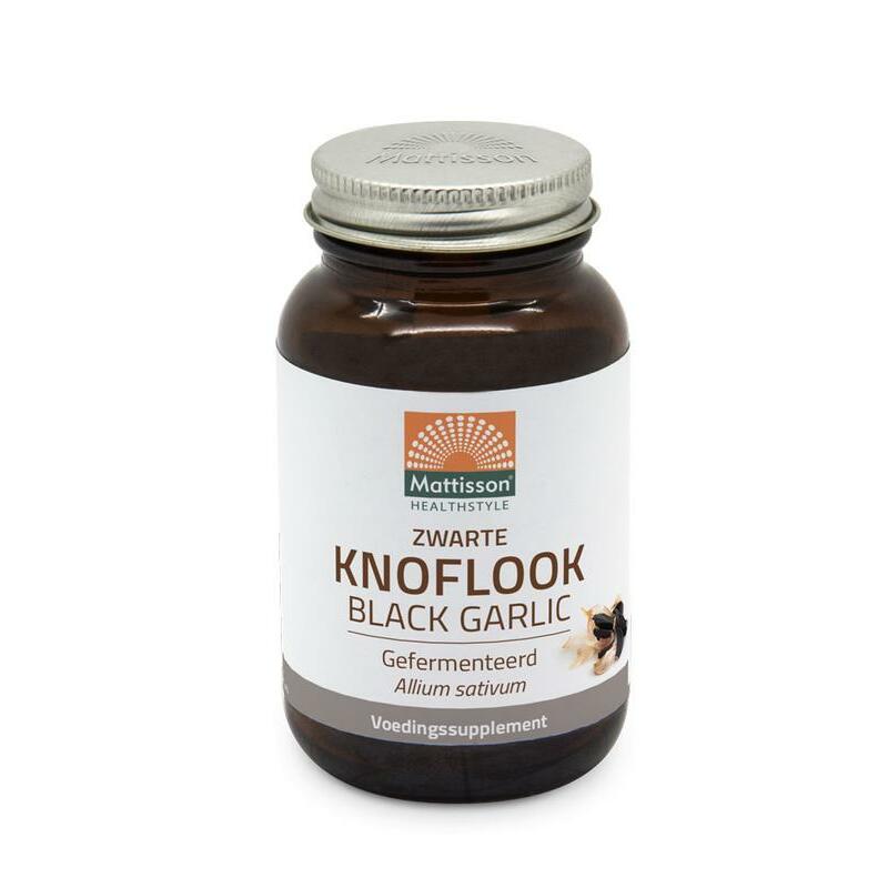 Mattisson Zwarte knoflook extract gefermenteerd ABG10 60ca