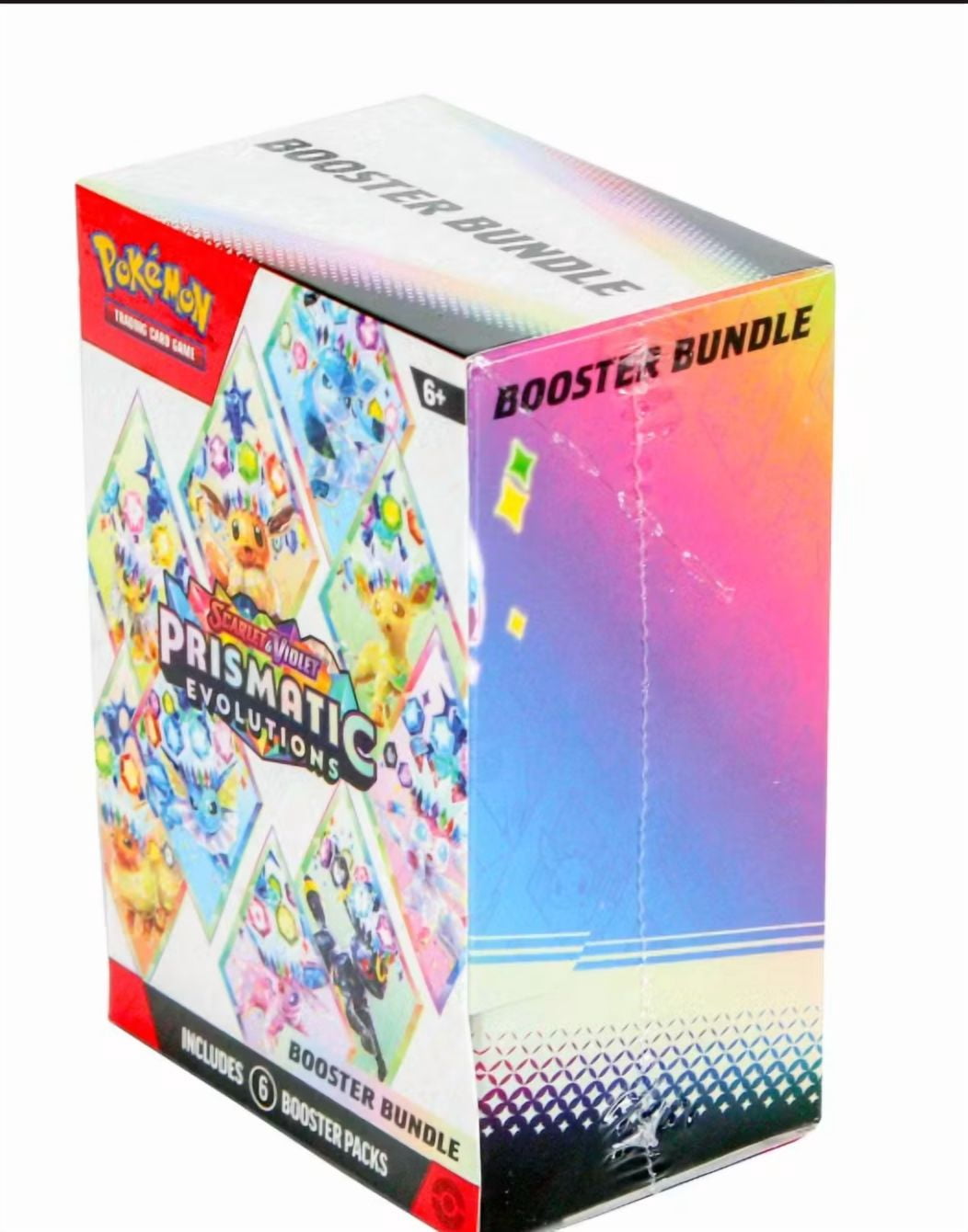 Pok√©mon Scarlet and Violet Prismatic Evolutions Booster Bundle, 6 Packs