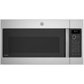 GE Profile 1.7 Cu. Ft. Convection Over-the-Range Microwave Oven Steel Open Box