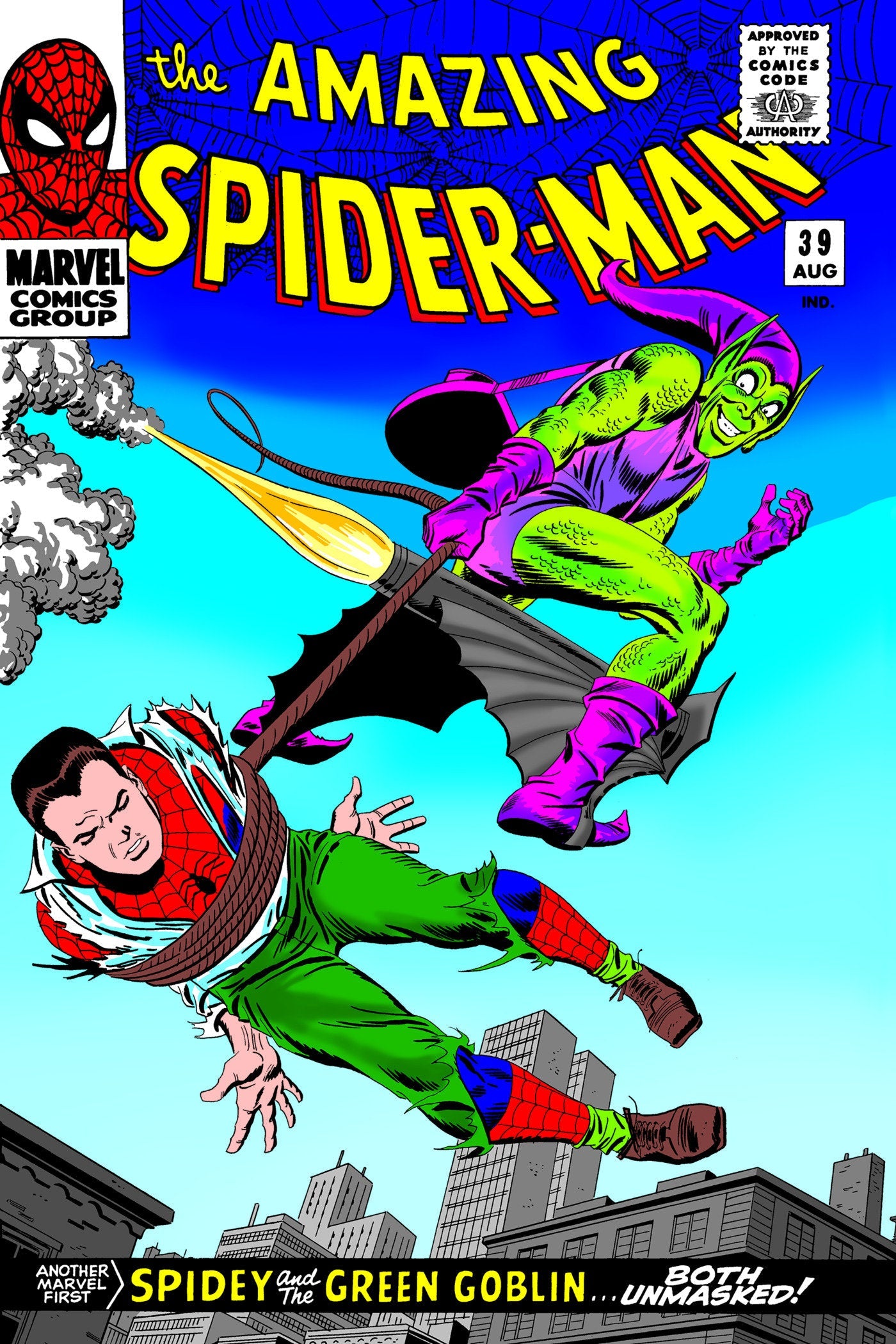 MIGHTY MARVEL MASTERWORKS: THE AMAZING SPIDER-MAN VOL. 5 - TO BECOME AN AVENGER ORIGINAL COVER [DM ONLY] image