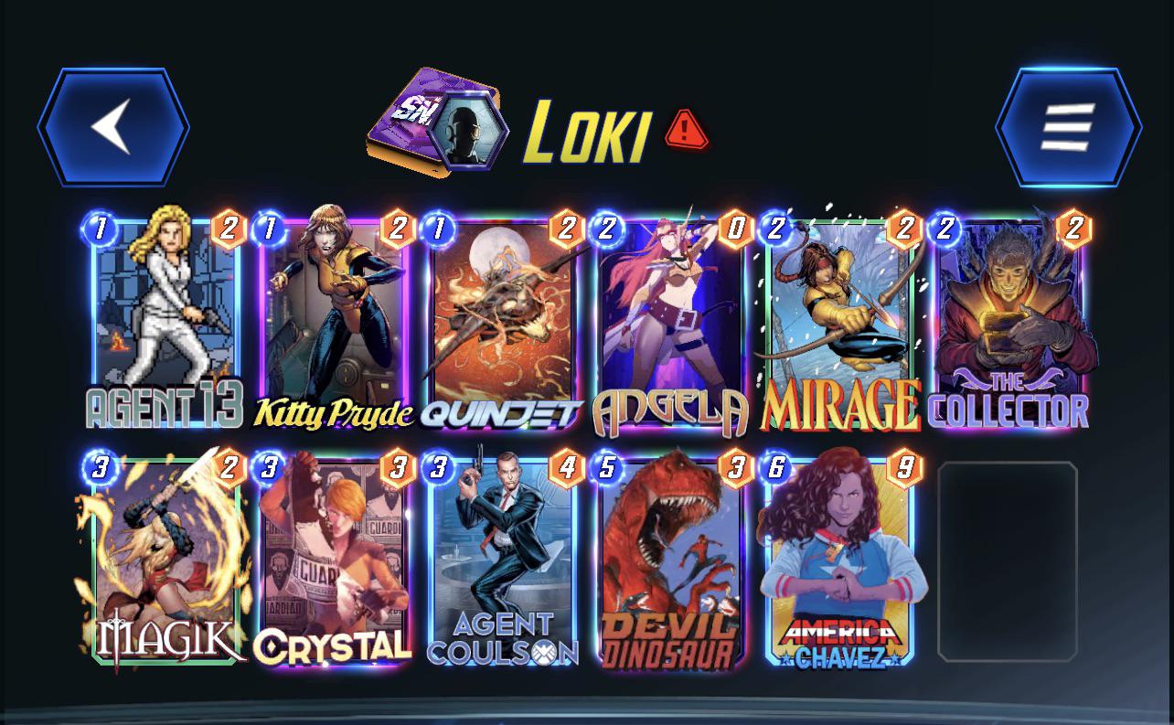 Loki deck : r/MarvelSnapDecks