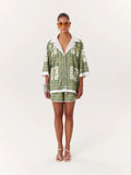 Blusa Tropical verde