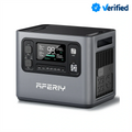 AFERIY P280 Portable Power Station with Expandable Capacity 2800W 2048Wh