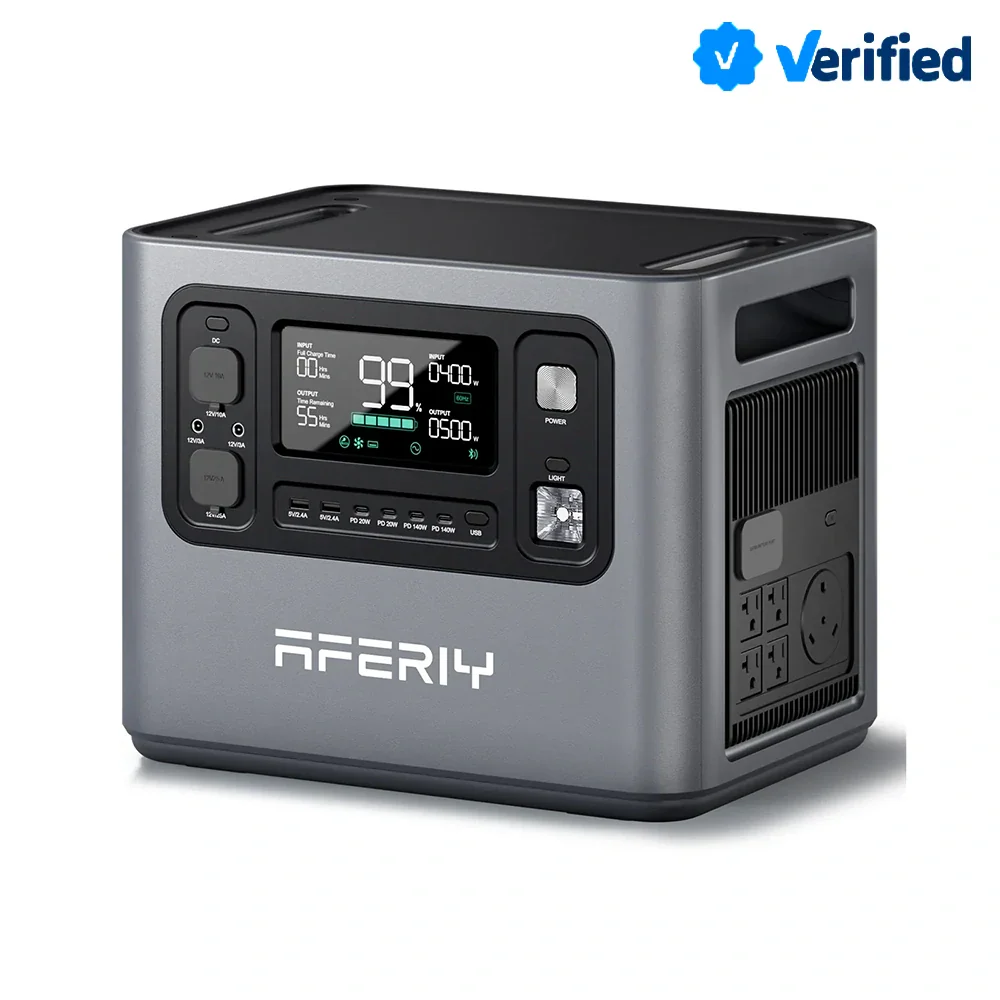 AFERIY P280 Portable Power Station with Expandable Capacity 2800W 2048Wh