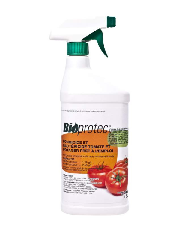 Bioprotec fongicide & bact tomates& jardins Prêt à l’emploi - 1L