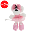 Diddl - Porte-clés peluche - Diddlina en robe ballerina