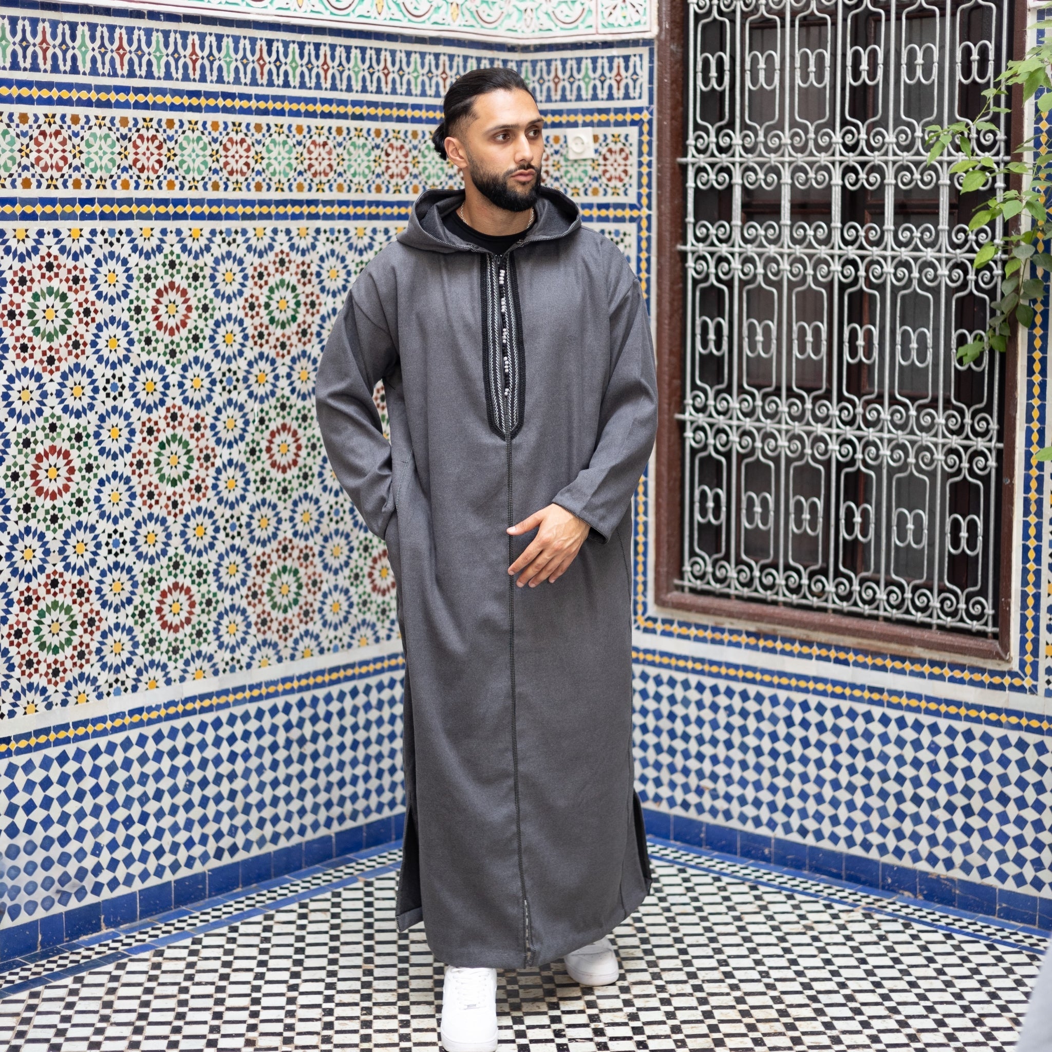 Stone Luxe Moroccan Thobe