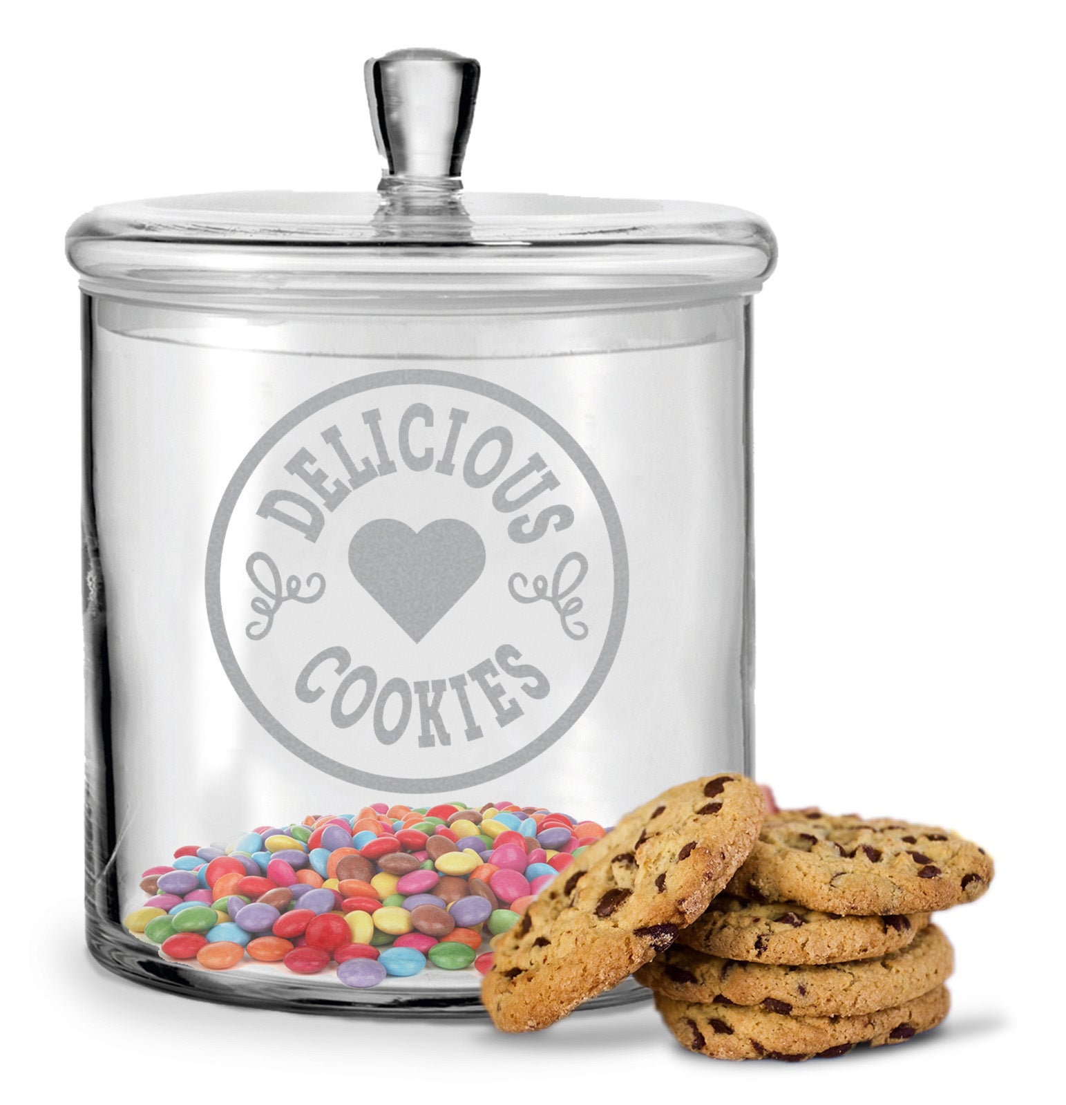 Leonardo Keksglas mit Gravur "Delicious Cookies"
