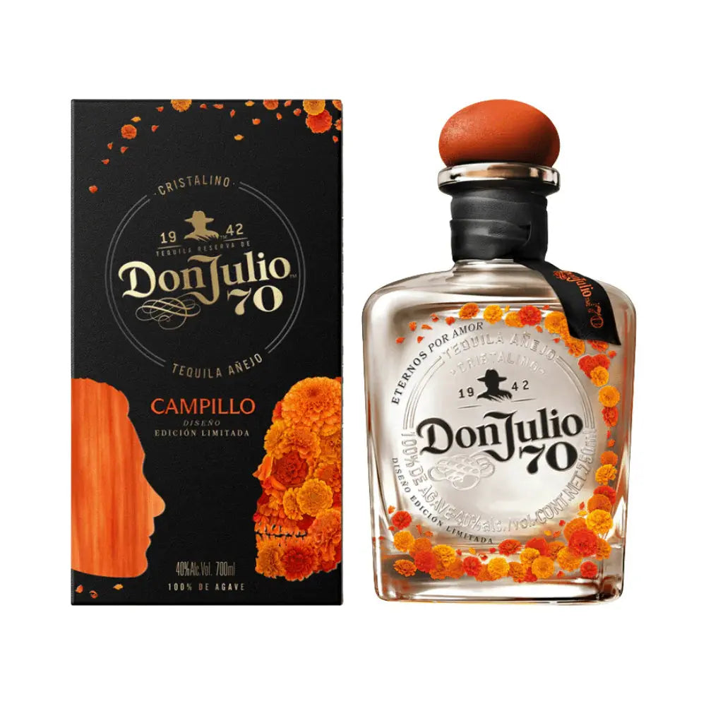Don Julio 70 Cristalino Añejo Tequila Day of the Dead 2026 Limited Edition