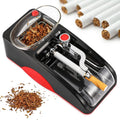 Automatic Electric Cigarette Rolling Machine Cigarette Injector Maker,  Diameter: 6.5mm, Power Plug:EU Plug(Red)
