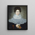 Erastus Salisbury Field - Woman Holding a Book.webp