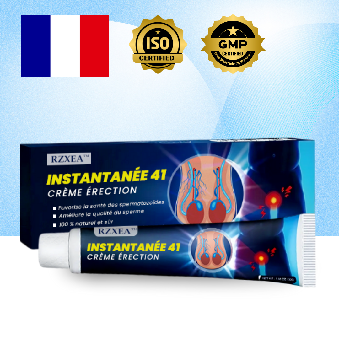 💥RZXEA™ Crème érection Instantanée 41 - Solution Rapide pour Améliorer la Fermeté et la Performance 🔥
