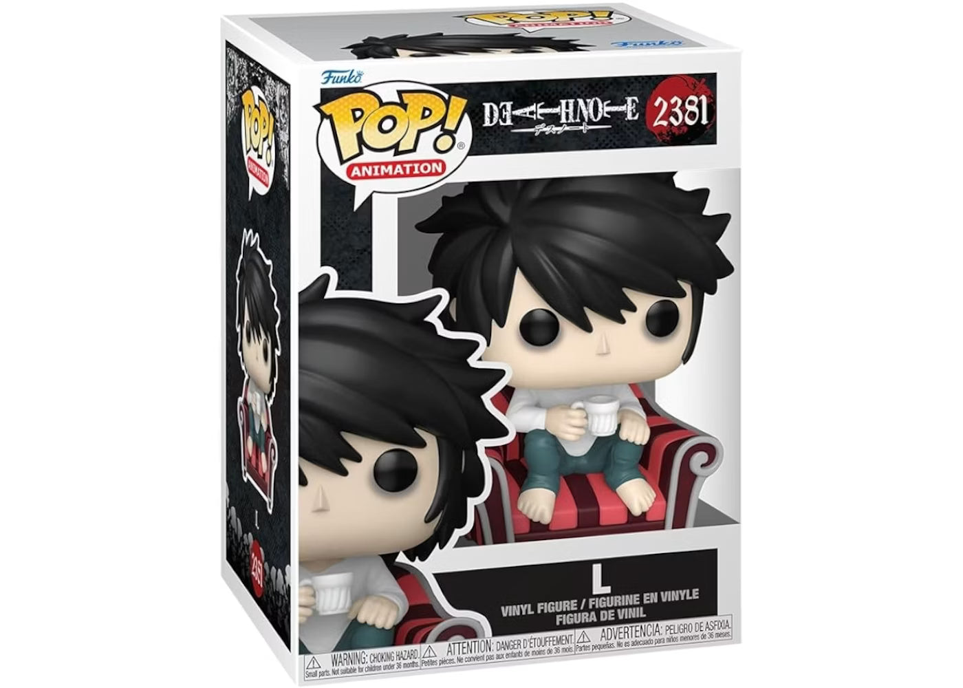 Funko Pop! Anime: Death Note - L 2381