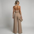 Ava | Neckholder Kragen Jumpsuit