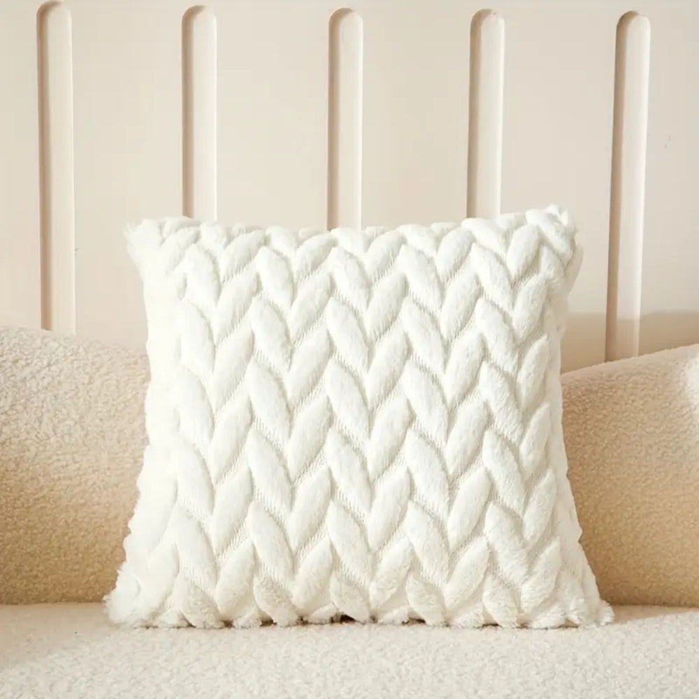 Skanto | Geo Leaves Brodert Putetrekk