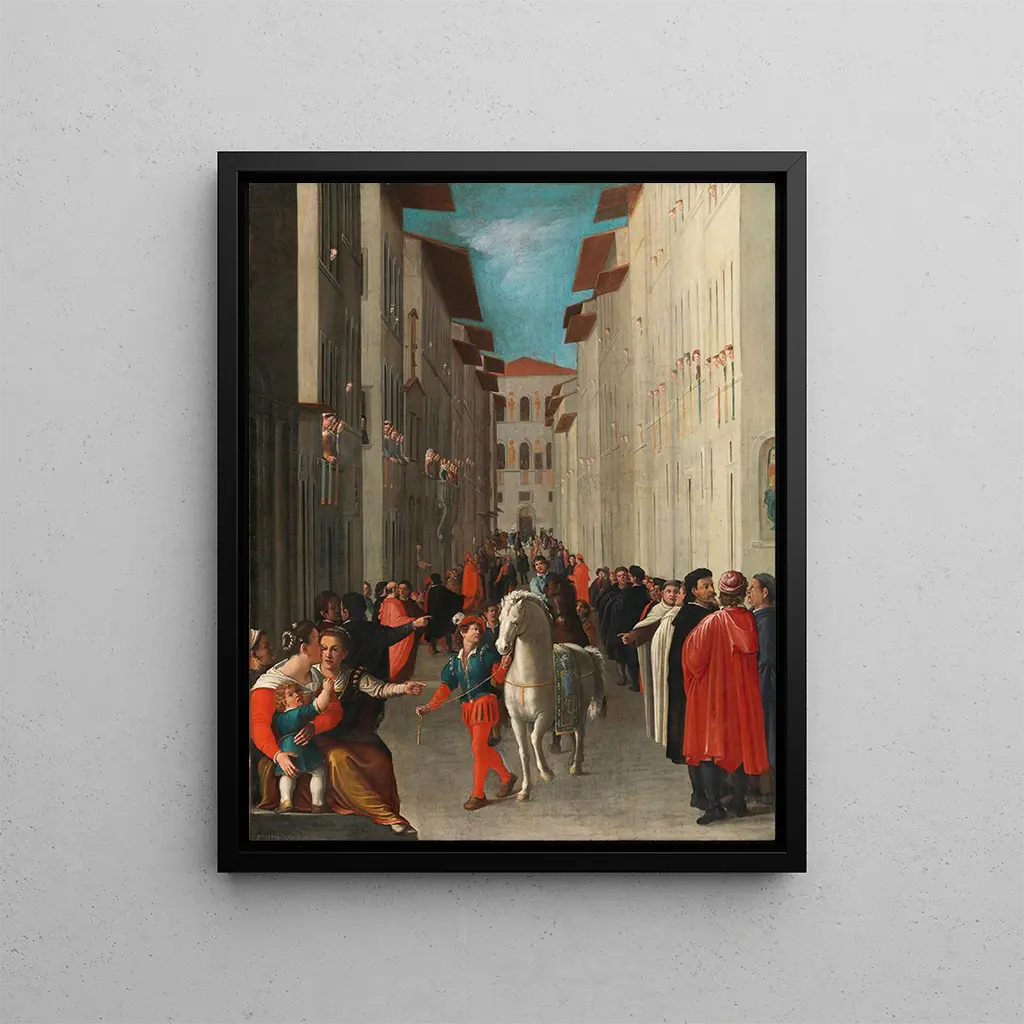Giovanni Maria Butteri - The Return from the Palio.webp