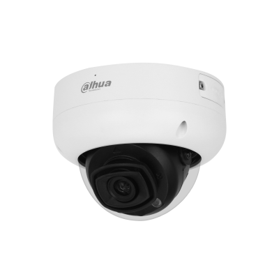 Cámara Dahua® Domo IP 5MP 2.8mm IA 12v PoE IP67 IK10 - DH-IPC-HDBW5541RP-ASE-0280B-S3