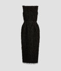 Lurex Fil Coupé Midi Dress