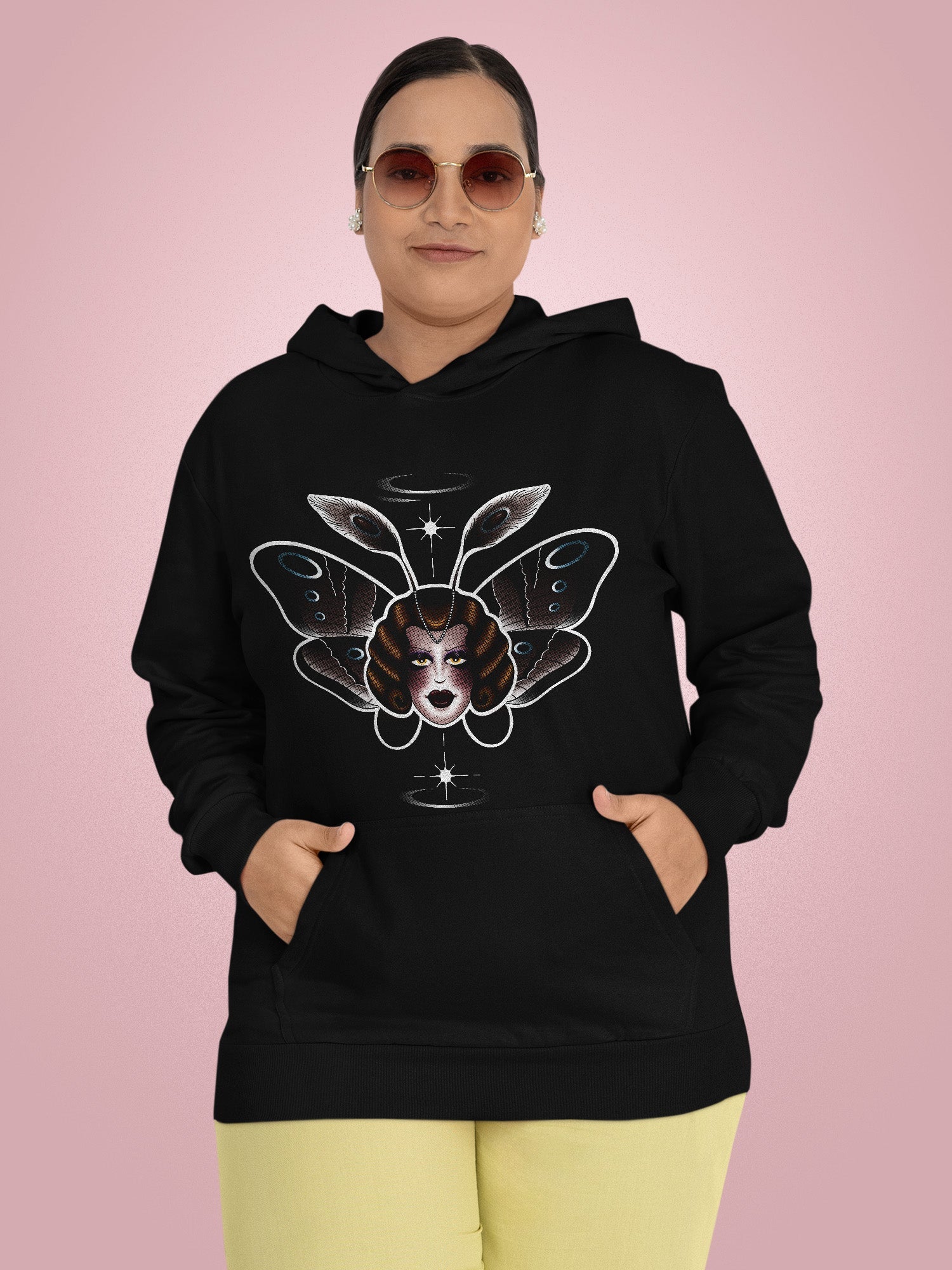 Hannah Conda - Moth Hoodie