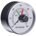Hayward Pressure Gauge with Dial for SwimClear Cartridge Filters, ProGrid DE Filters, and Perflex DE Filters | ECX2712B1