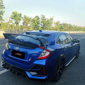 HRS 2017-21 Honda Civic 10th Gen Hatchback FK7 FK8 Type-R Style Spoiler Gloss Black