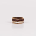 Golden Umber - High-End beaded ring - Zafeer