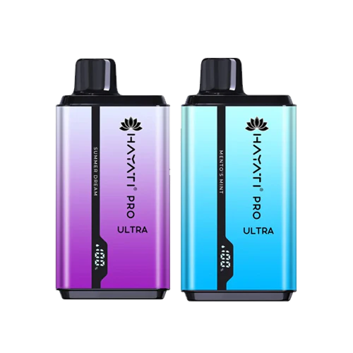 Hayati Pro Ultra 15000 Puffs Jetable Vape (Boîte de 10)
