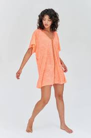 Pitusa - Mini Abaya - Coral
