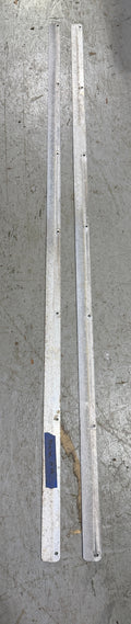 Aluminum Hatch Slide Track - 59 1/2" Long x 1 1/2" Width