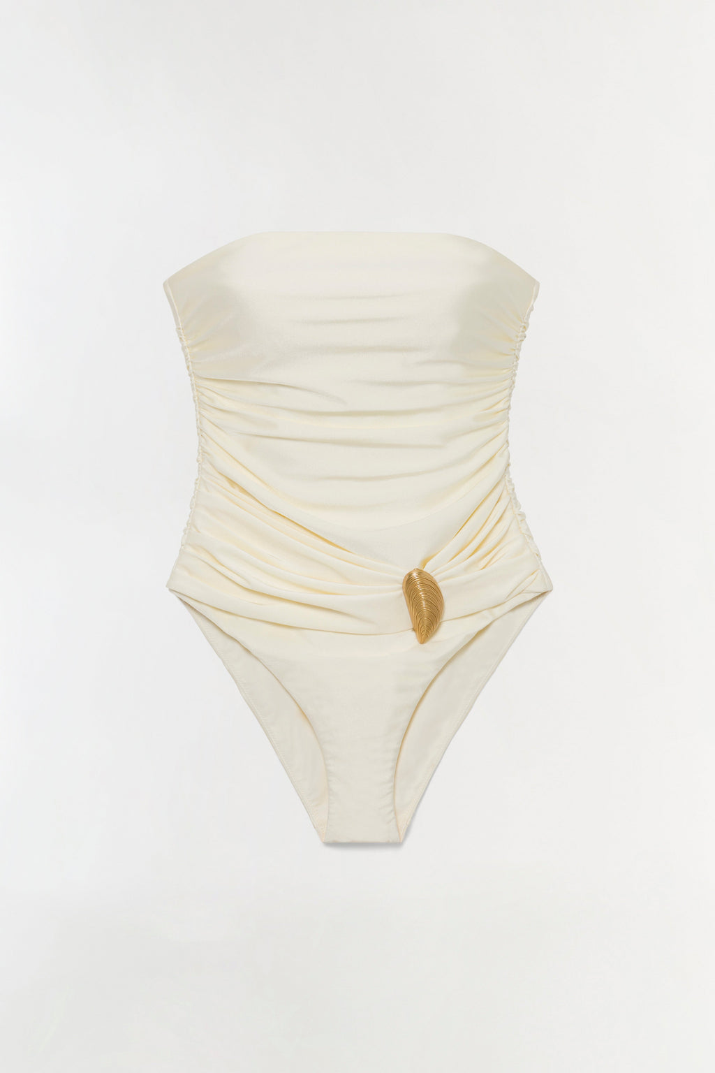 Lorena Shell Strapless One Piece
