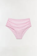 Teya High Waisted Ruched Bikini Bottom