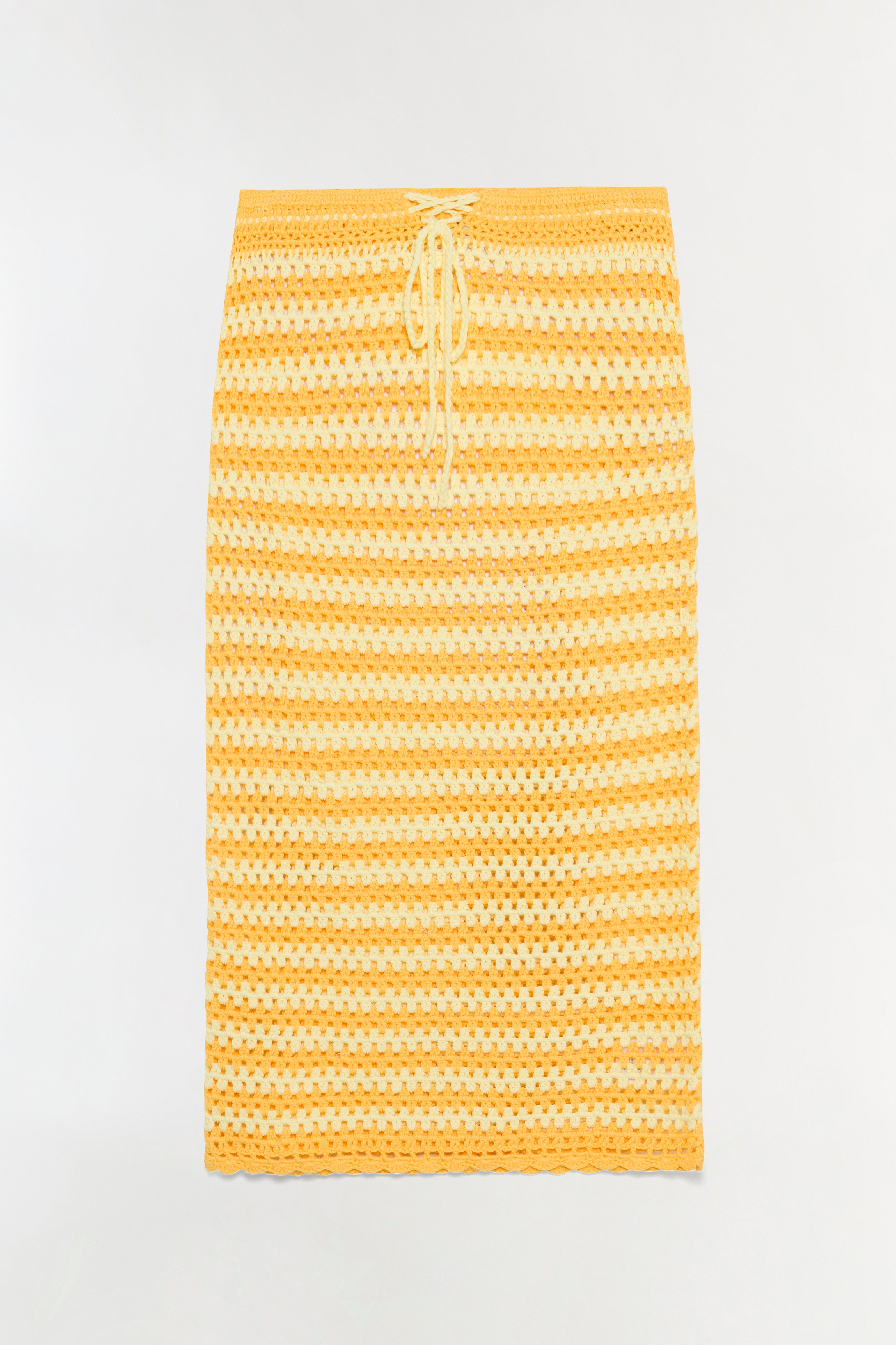 Welles Crochet Midi Skirt