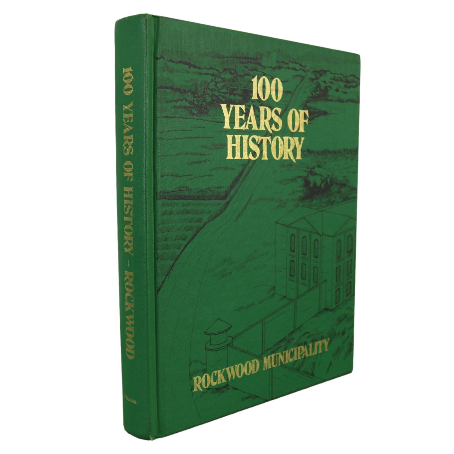 100 Years History Rockwood Manitoba Stonewall Teulon Canada History Book