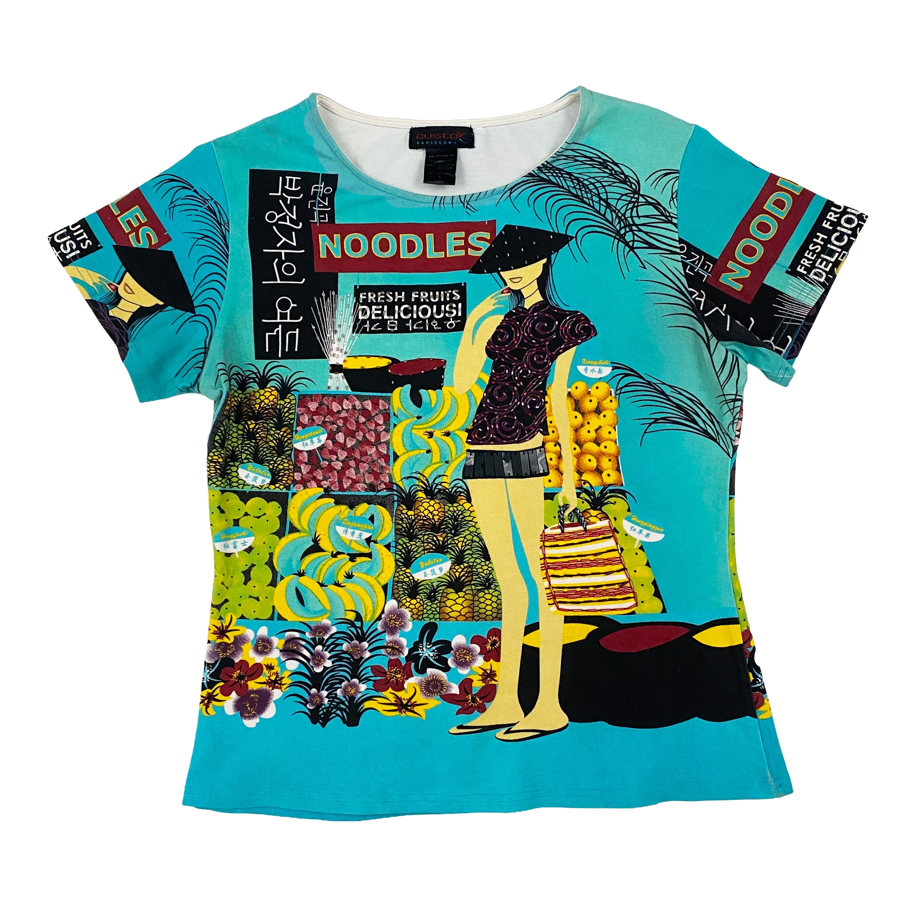 Custo Barcelona Noodles Beaded Tee (L)