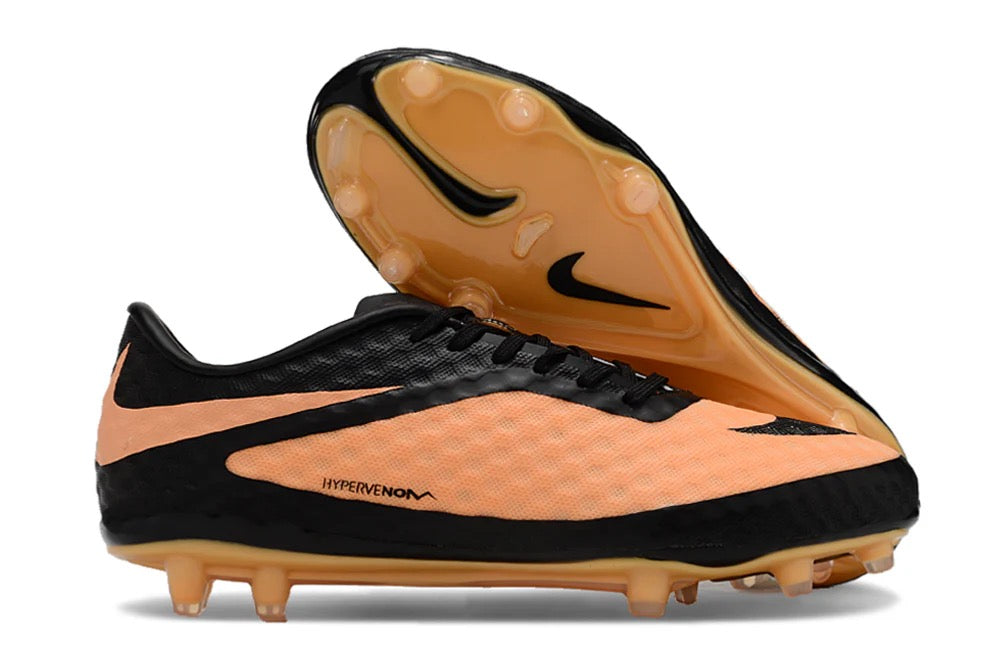 Guayos Hypervenom 1 Negro Naranja