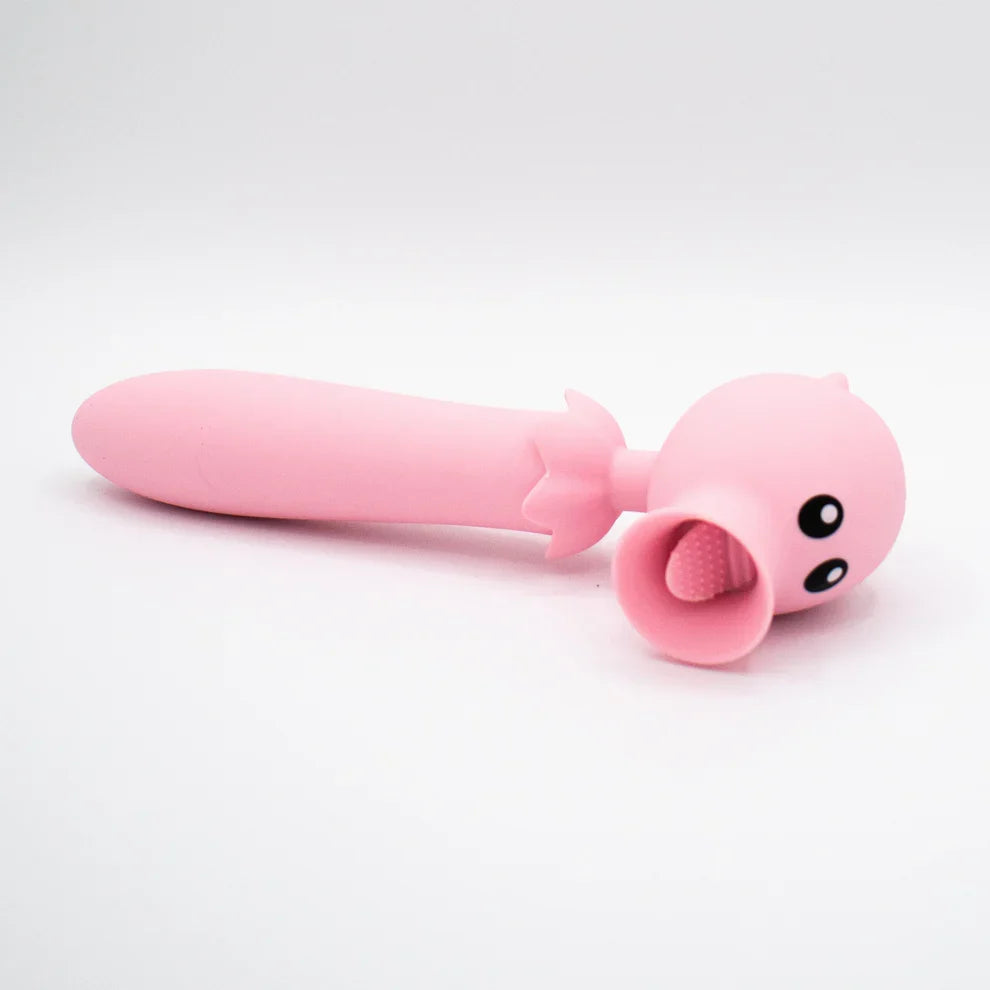 Lick N' Stick Clit Flicker & G-Spot Vibrator