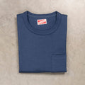 The Real McCoy's Pocket Tee Marine Blue