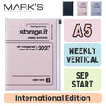 Mark's 2027 Planner Diary - A5 | Weekly Vertical | Storage.it