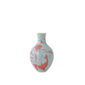 Paul Schneider - Athens Mini Vase - Coral and Blue Geode