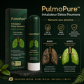 PulmoPure™ Inhalateur Détox Poumons | Décrassez vos poumons, dégagez vos bronches et retrouvez une respiration profonde dès les premières inhalations !