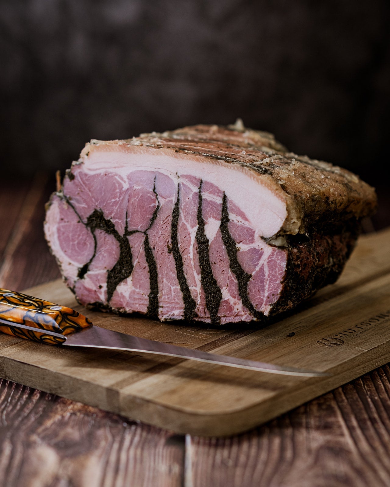 Half a Stuffed Chine Joint