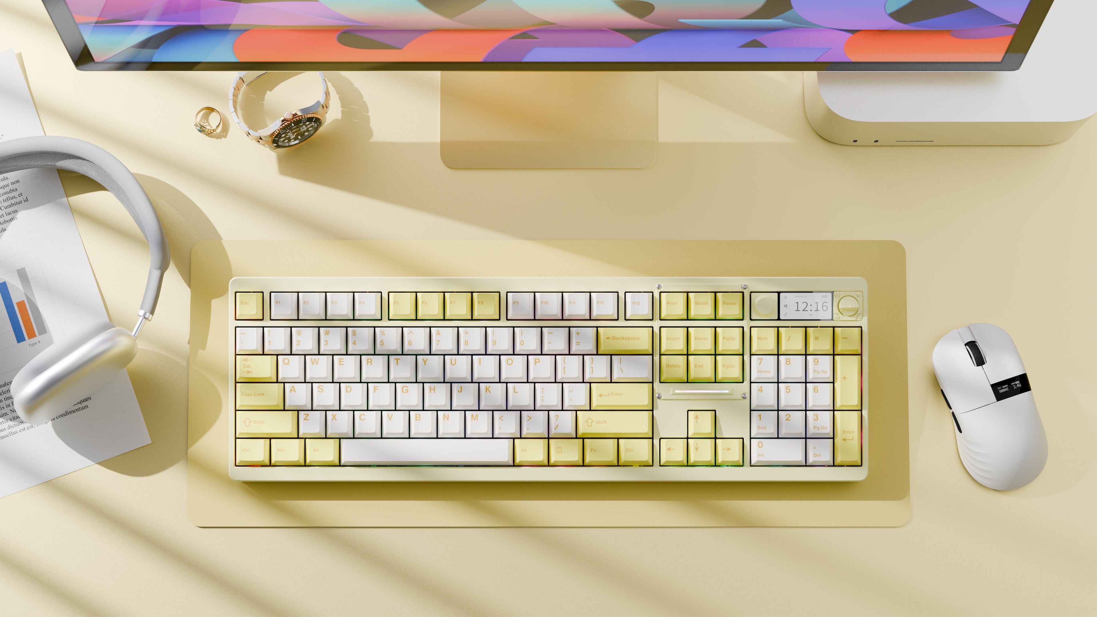 Chilkey ND104 Pre-built Full Size Mechanical Keyboard