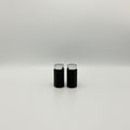 Rare Octime salt and pepper shaker set in black