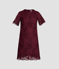 Floral Cutwork Mini Dress